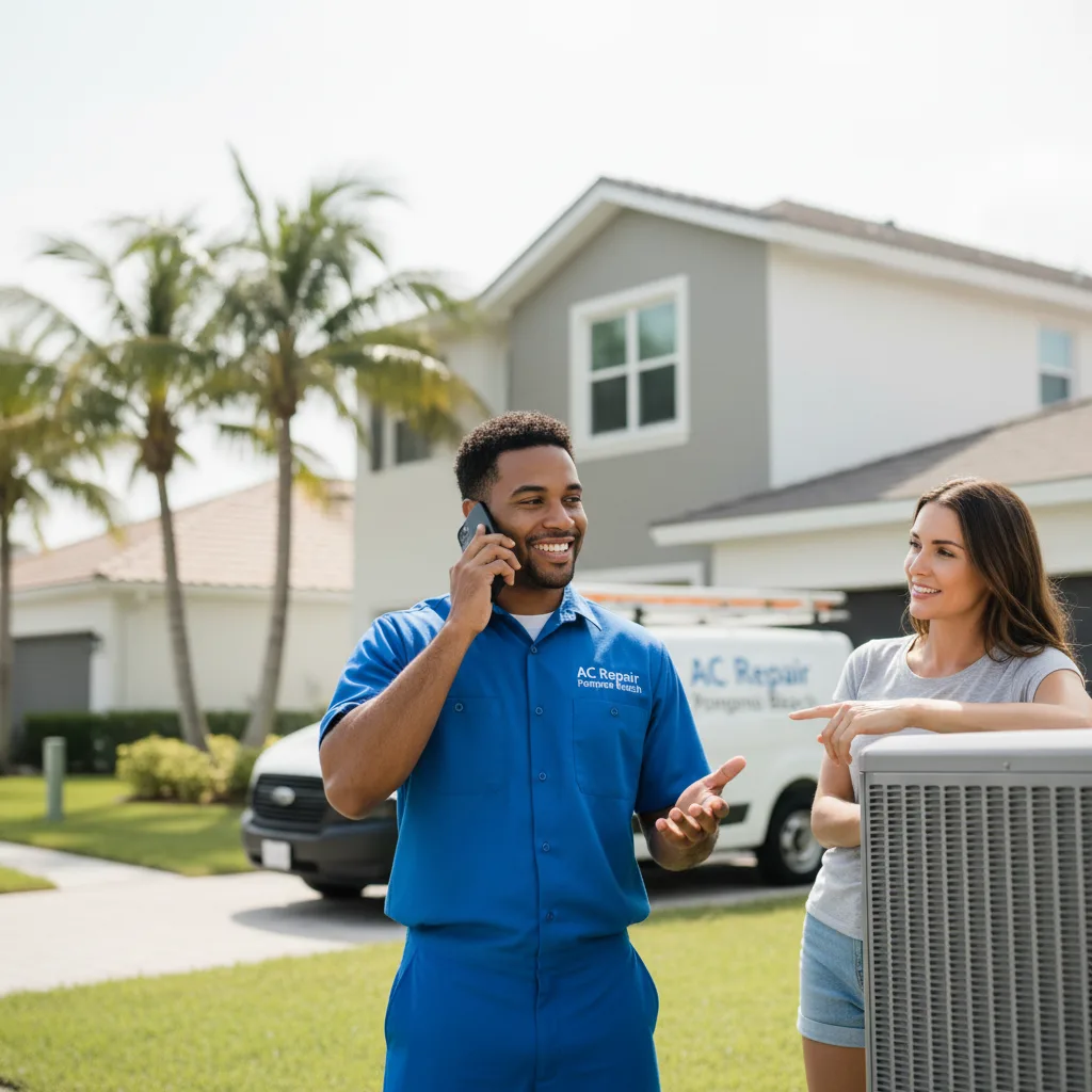 AC Repair Pompano Beach customer support in Delaplane